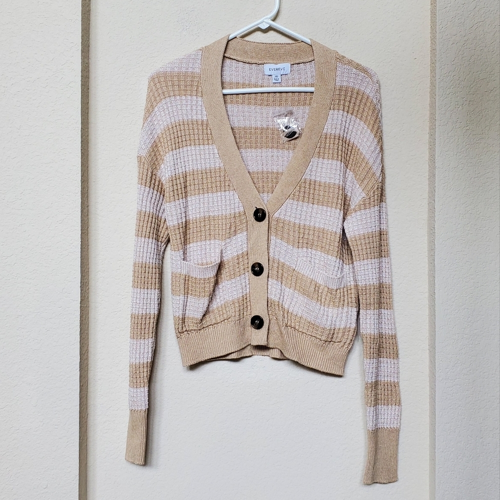 Evereve Knit Cardigan Sweater. Size XSmall